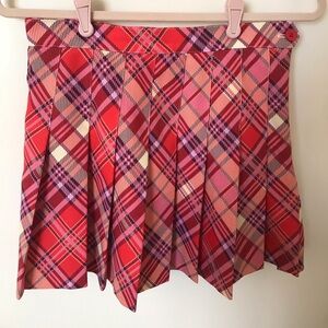 American Apparel Julie Plaid Skirt ASO Red Velvet’s Irene